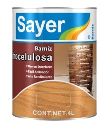 SELLALACK CONCENTRADO NS-44/300
Sellador con alto contenido en sólidos, rápido secado
alta viscosidad, gran redimiendo y con muy buena lijabilidad.
USO
Por su alta concentración, este sellador es ideal para trabajos
en la industria de la construcción y en el barnizado
de muebles a la medida ya que puede ser aplicado a brocha,
mona o pistola, sobre tablero enchapado o madera sólida
en muebles de uso en interiores.
CARACTERÍSTICAS
DURABILIDAD: NA
DILUIR CON D-8000 AL 200%
RENDIMIENTO TEÓRICO: 6 A 8 M2/L
APLICACIÓN: BROCHA/MONA/PISTOLA
PRESENTACIÓN GALÓN