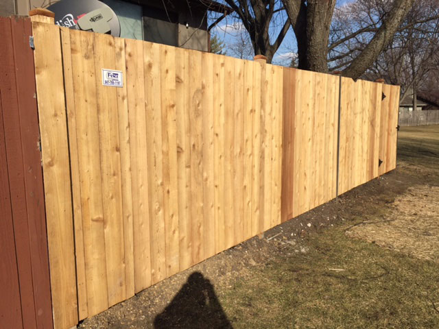 Solid Dog Ear Privacy Fence