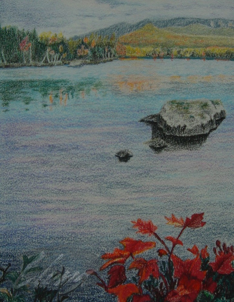 Rock Lake
Original Painting - 10" x 13"