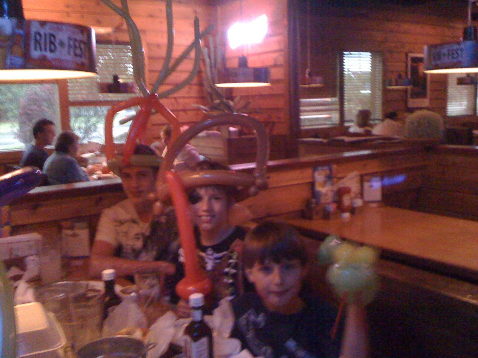 Balloon Hats and Kids