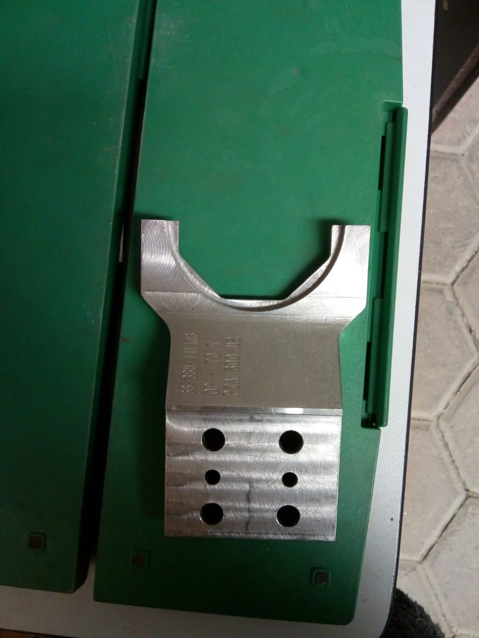 Close-up of a car's speed meter