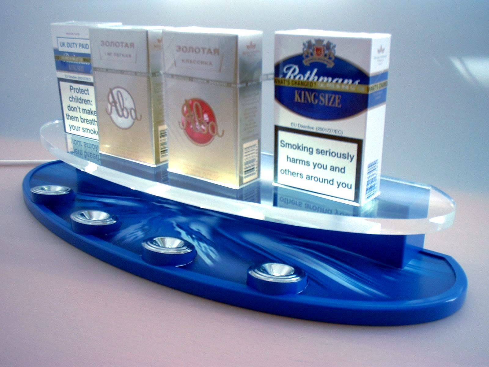 Rothmans illuminated glorifier