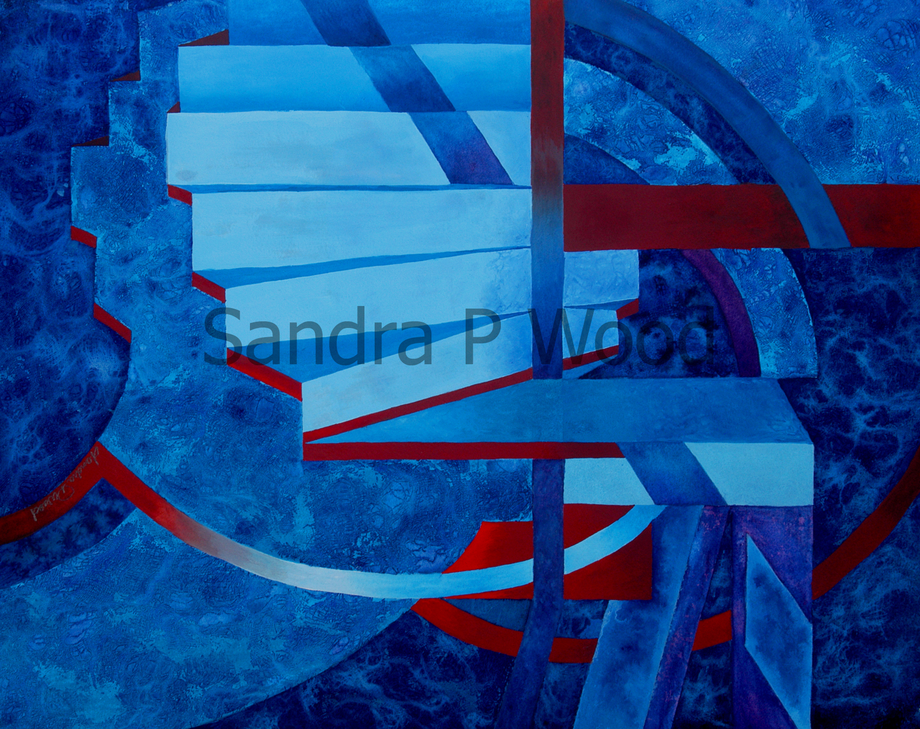 FELLIN' BLUE 
(watercolor)

