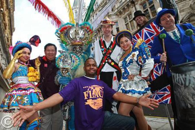 London New Years Day Parade PR event at the Corinthia Hotel 