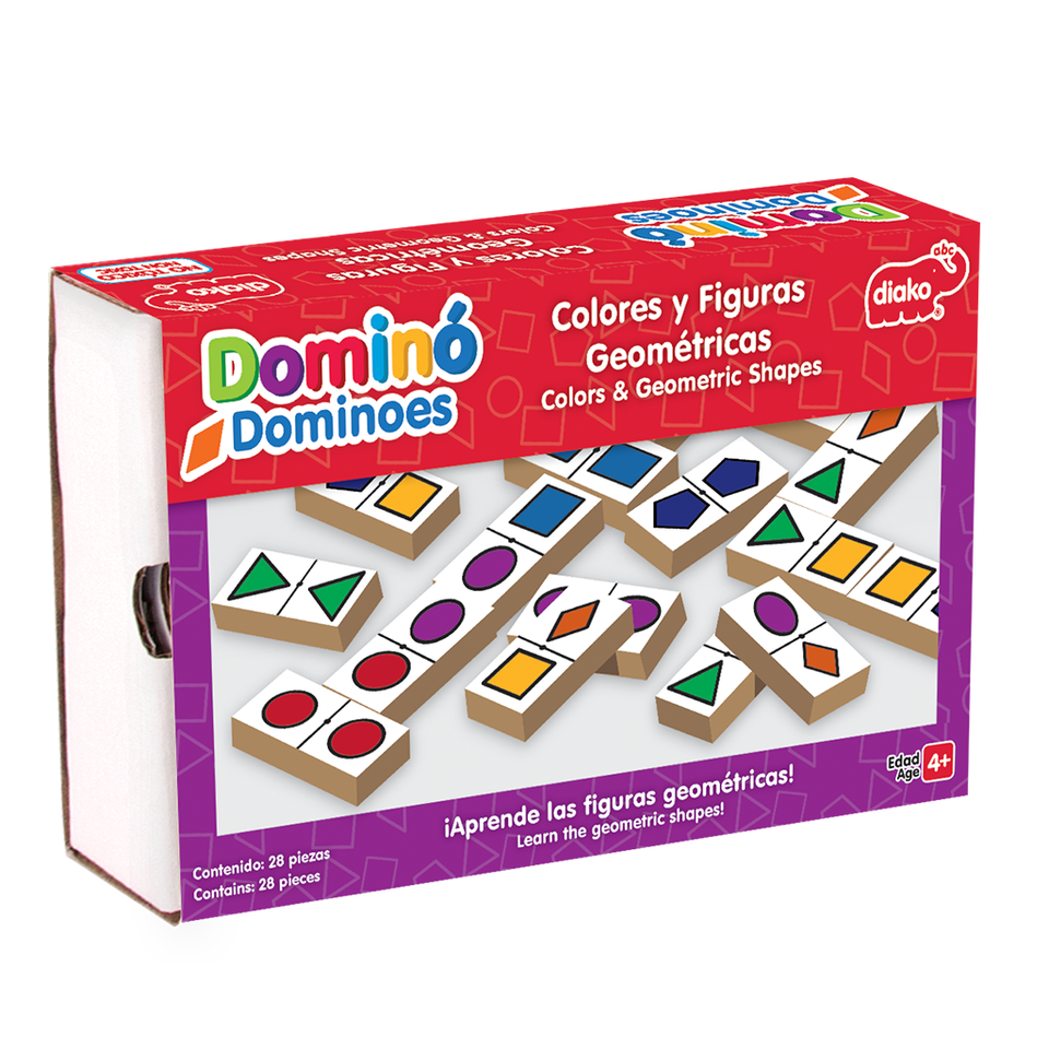 DOMINO FIGURAS GEOMETRICAS
 DK 322 NO. 136
$368.75