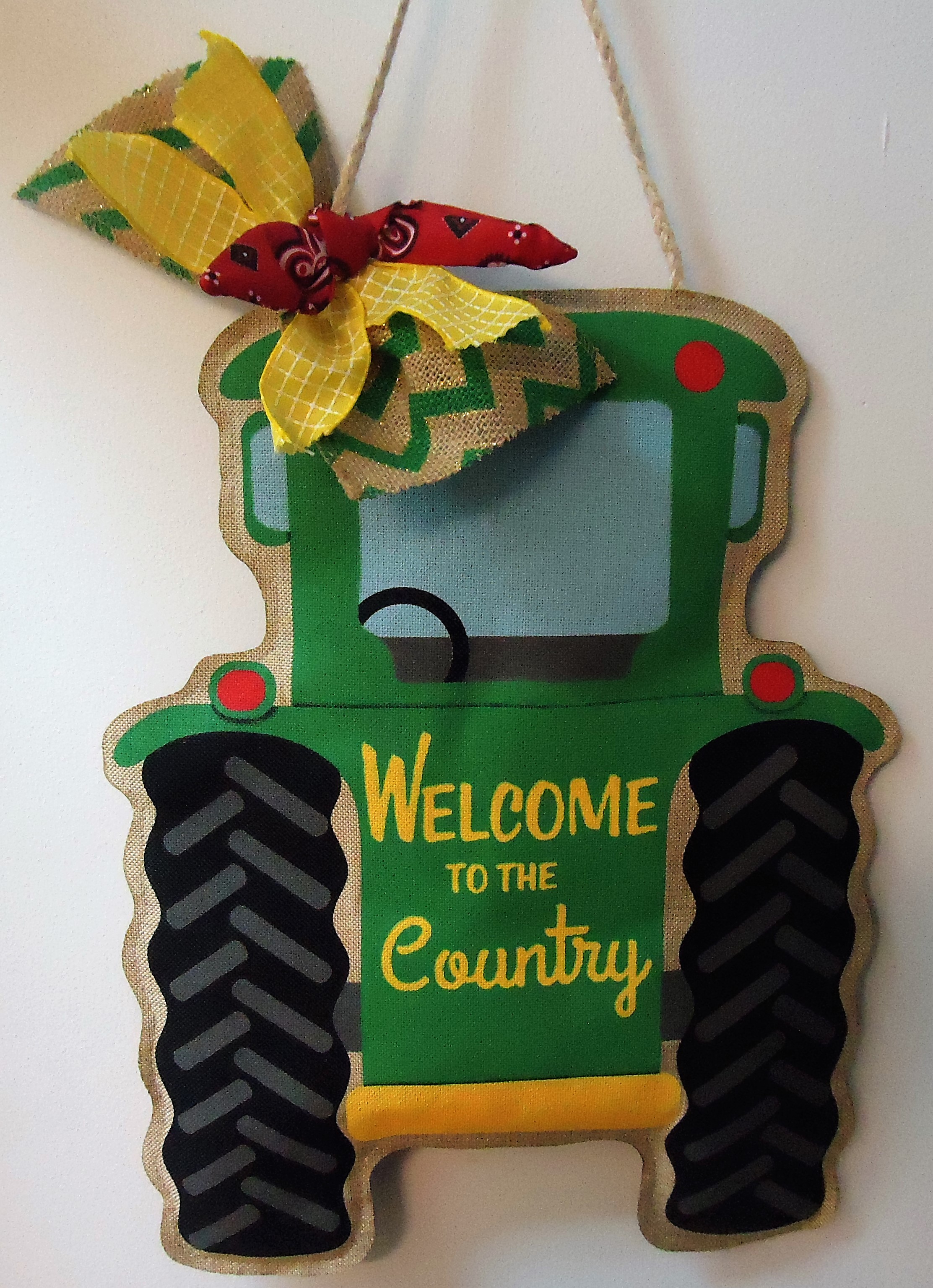 (9) "Tractor" Door Hanger
$25.00