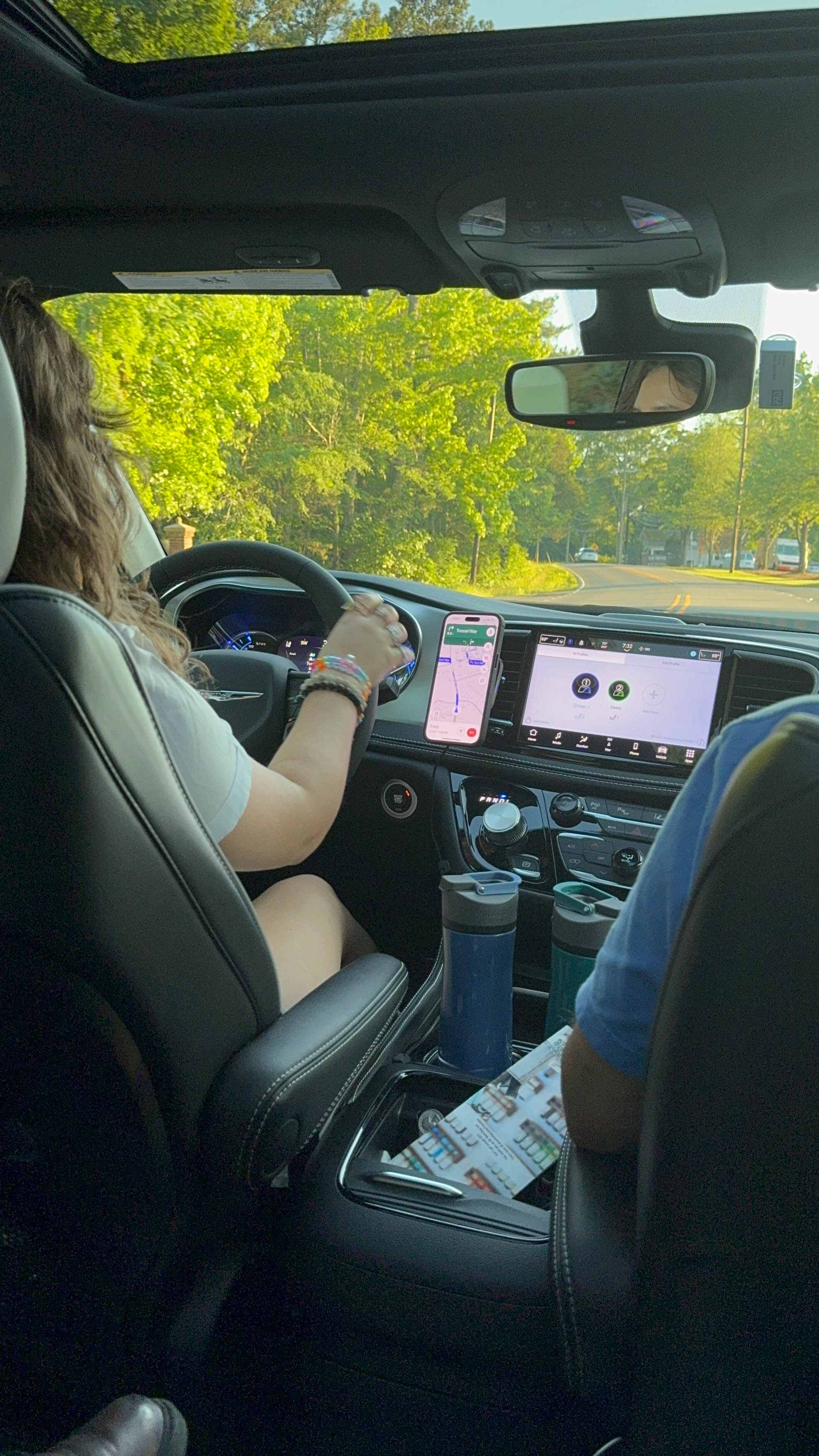 Practicing for my road test