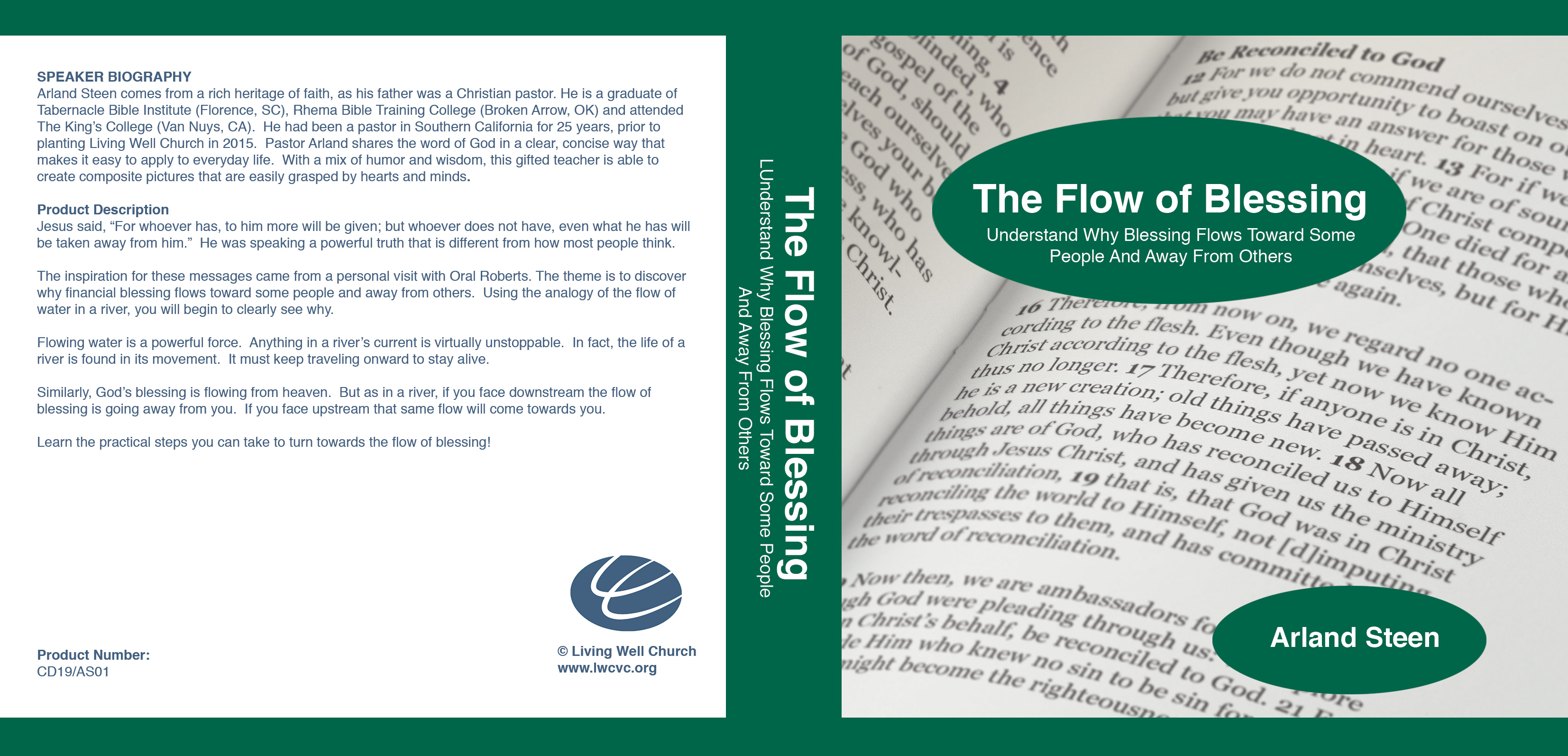 The Flow Of Blessing - 8 compact discs: $18.00