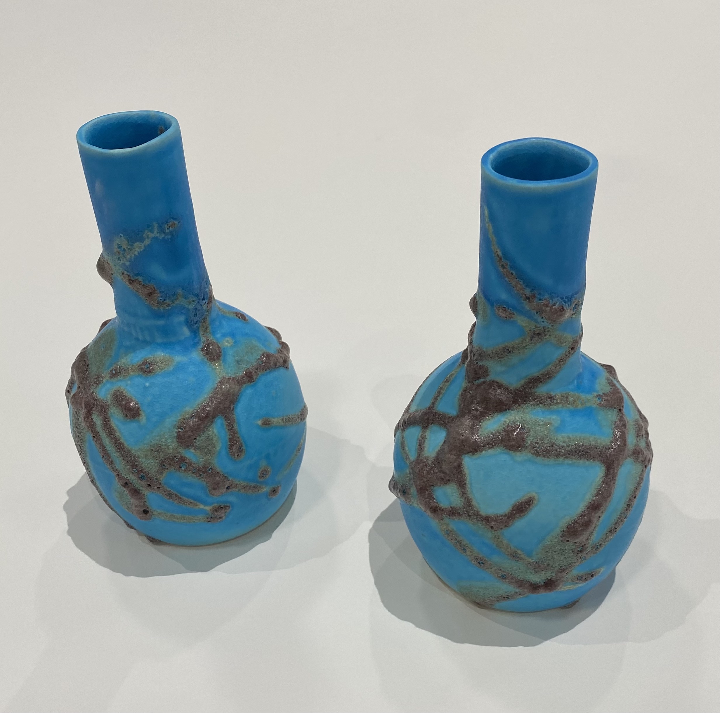 Turquoise Bud Vase
Ceramic
5.5" tall
$25. each