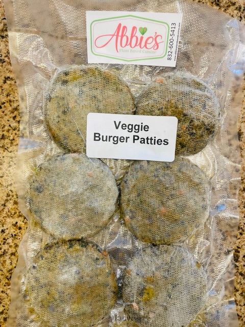 Abbie's Plant Based Cuisine's Veggie Burger Patties