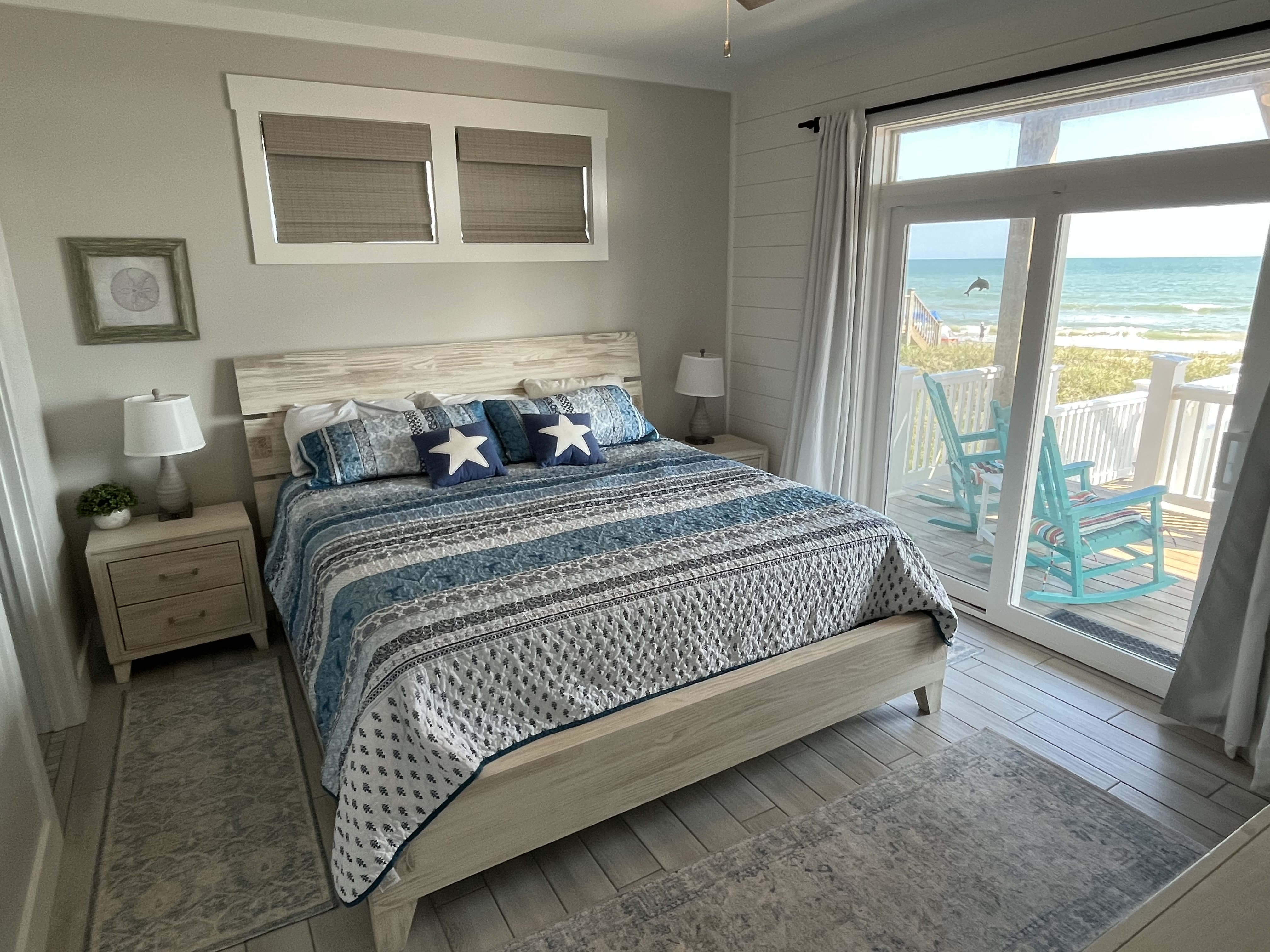 North East Bedroom facing the ocean