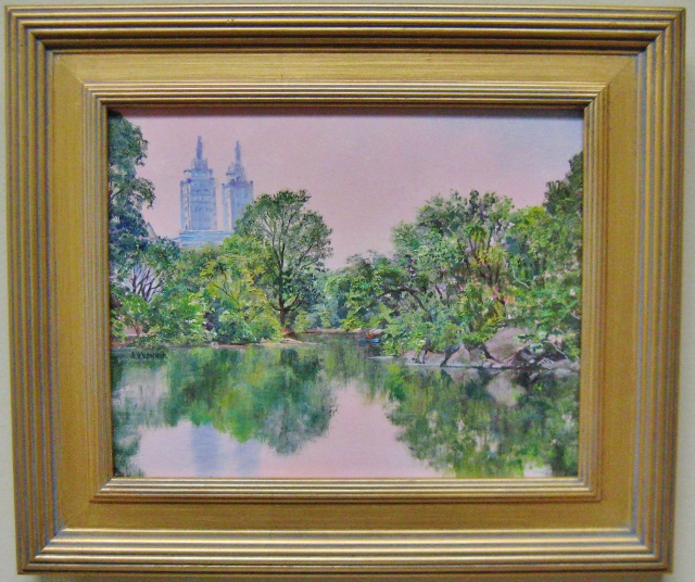 Kushnir, San Remo Hotel, Central Park, 8x10 Oil