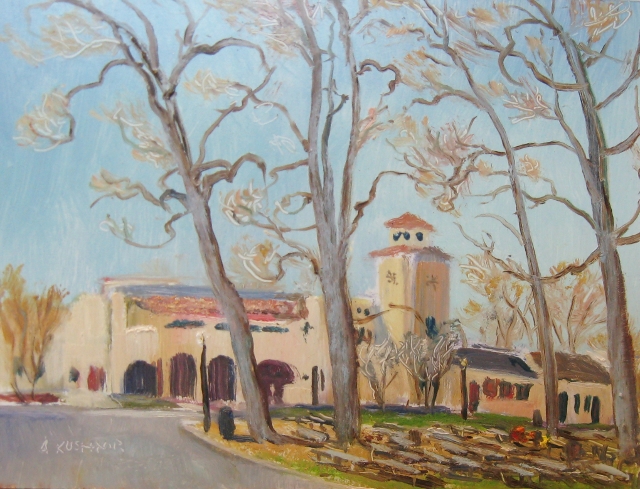 Kushnir, Glen Echo Ballroom, 6x8 Oil