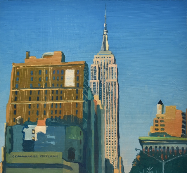 Leonard, Commodore, 11" x 12" Oil