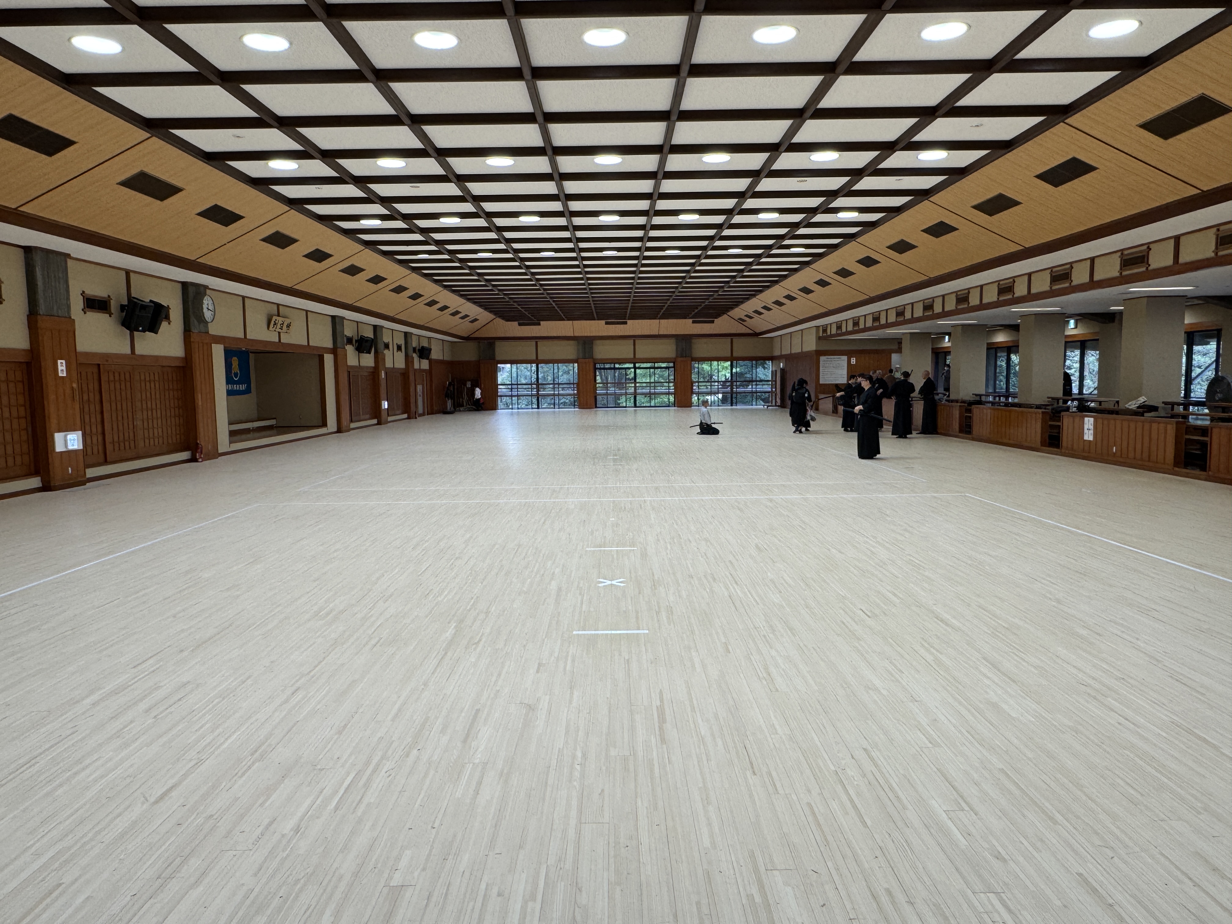 The kendojo at Kanagawa Budokan - great space to train.