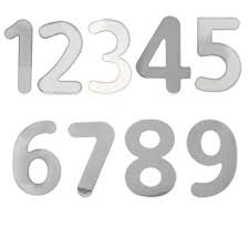   NUMEROS JAKO 
     EN  ACERO
    INOXIDABLE