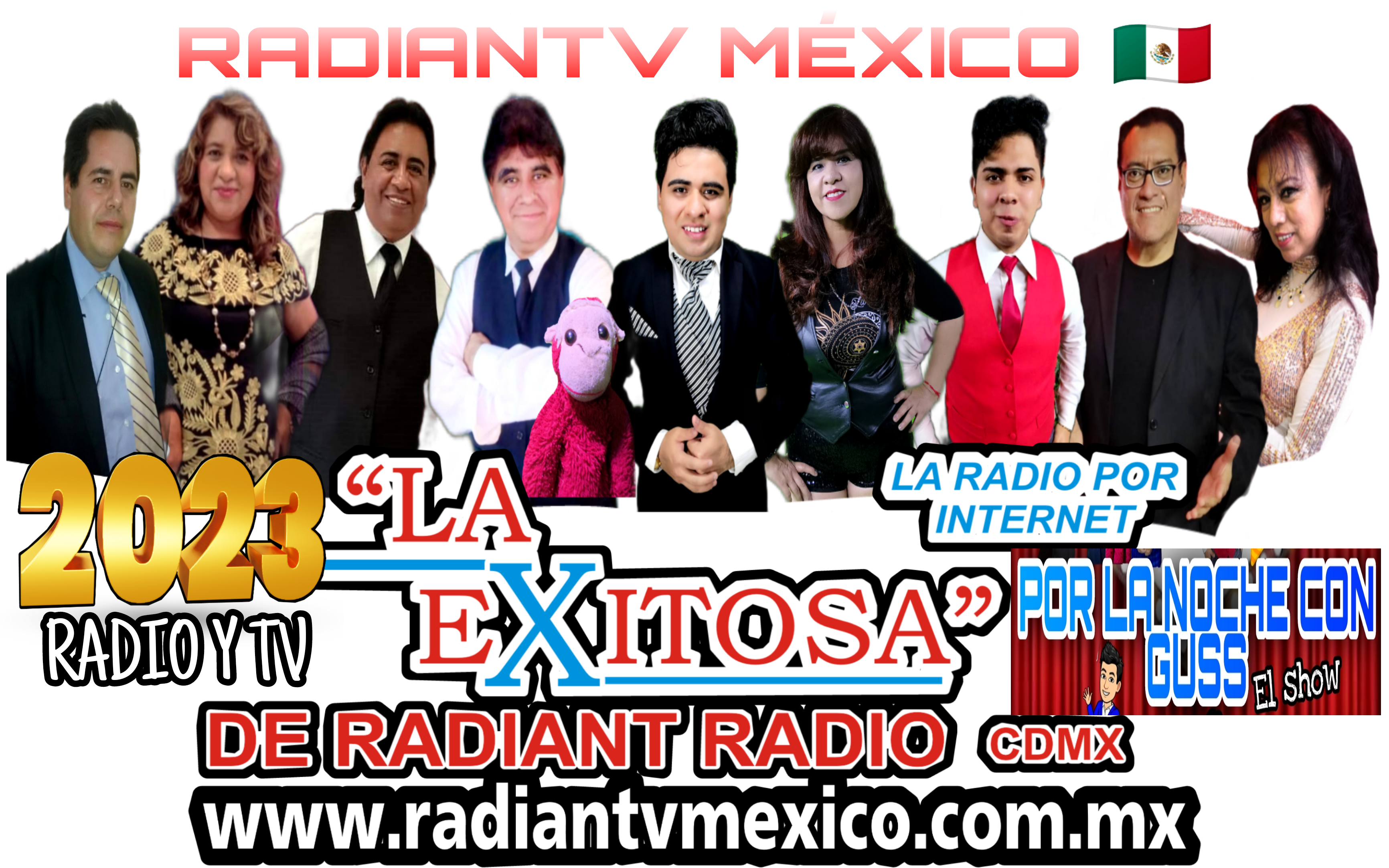 LA EXITOSA DE RADIANTV MEXICO 2023 LOGO OFICIAL 