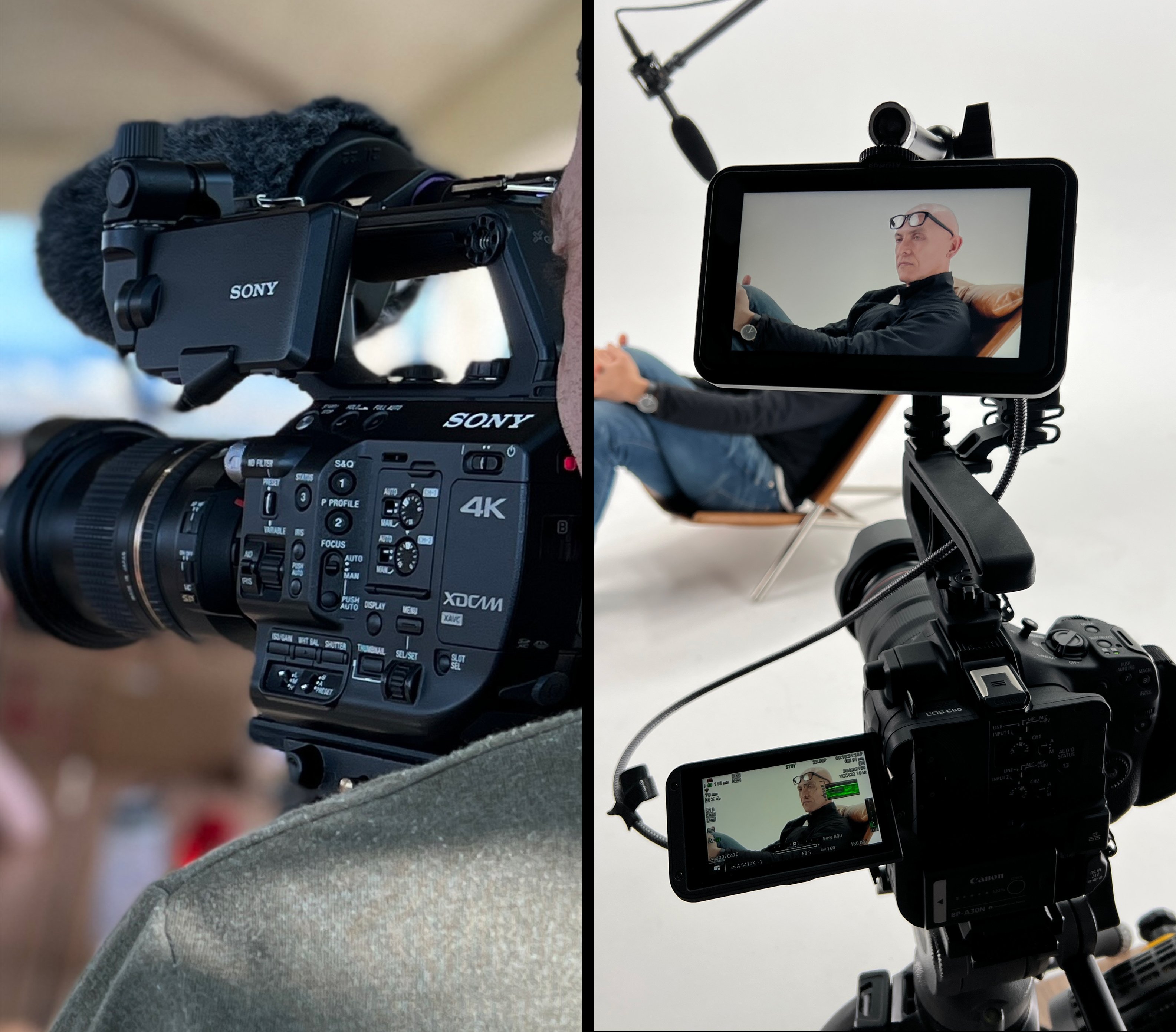 Digital Cinema in the field and in studio shooting documentaries. 