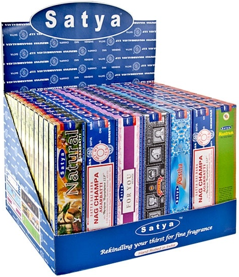 SATYADISP
Satya Assorted  Champa Incense Display Set - 84 Packs
672 CS