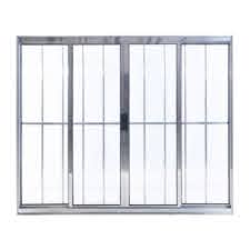 Vitro Modular 4 Folhas Com Grade