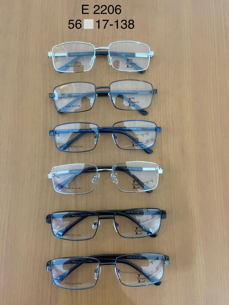 Modelo: E2206
Colores: Negro, Cafe, Dorado, Azul, Gun y Plateado