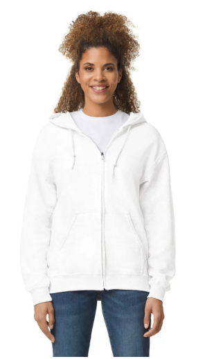 SUDADERA CON CIERRE Y CAPUCHO ADULTO