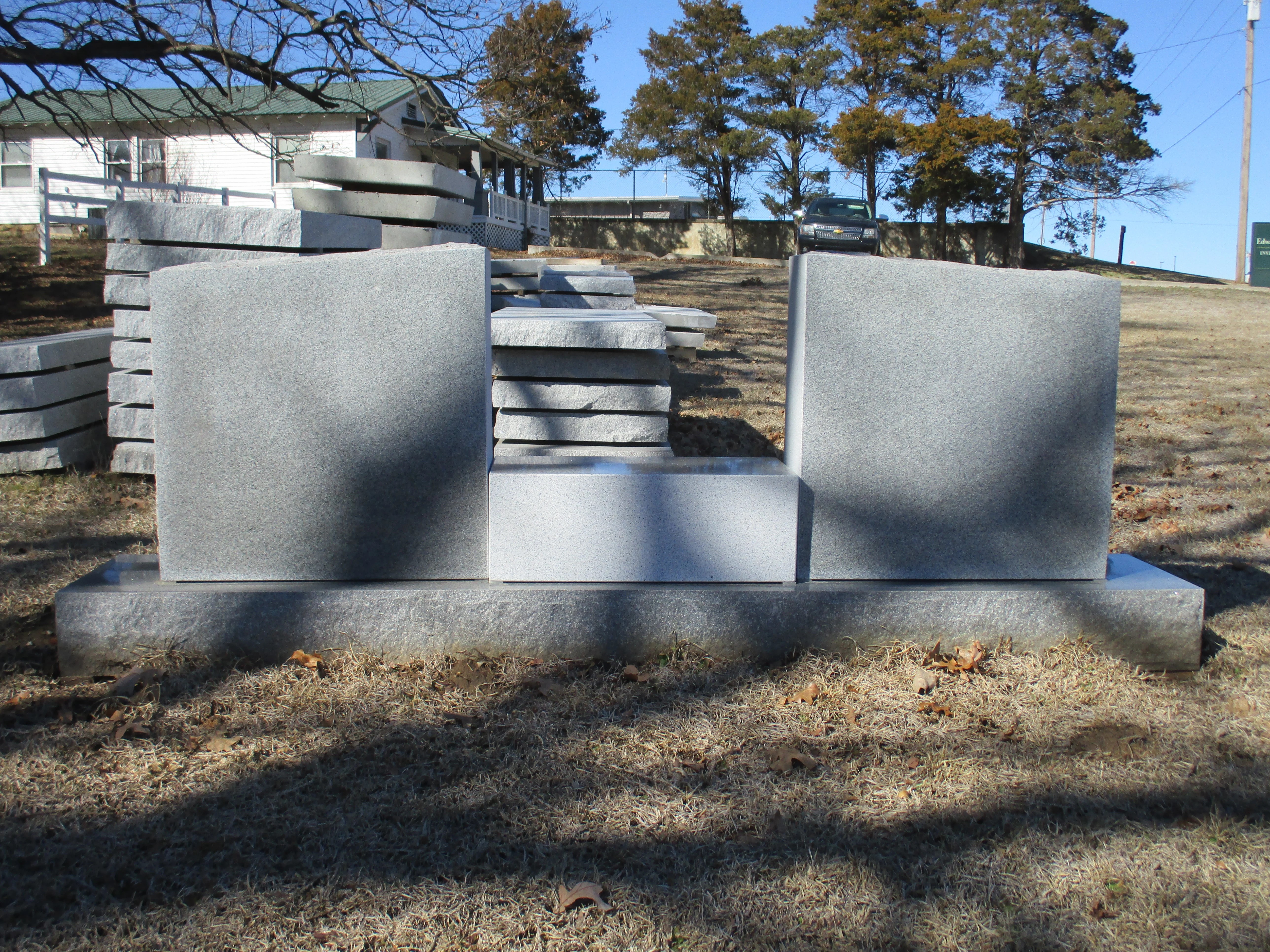 Large Wing Monument
With 8x6x10 Vase