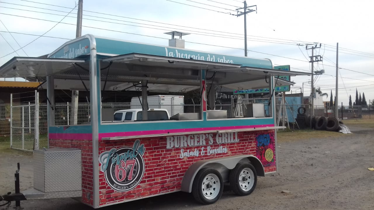 REMOLQUE LONCHERO DOBLE EJE