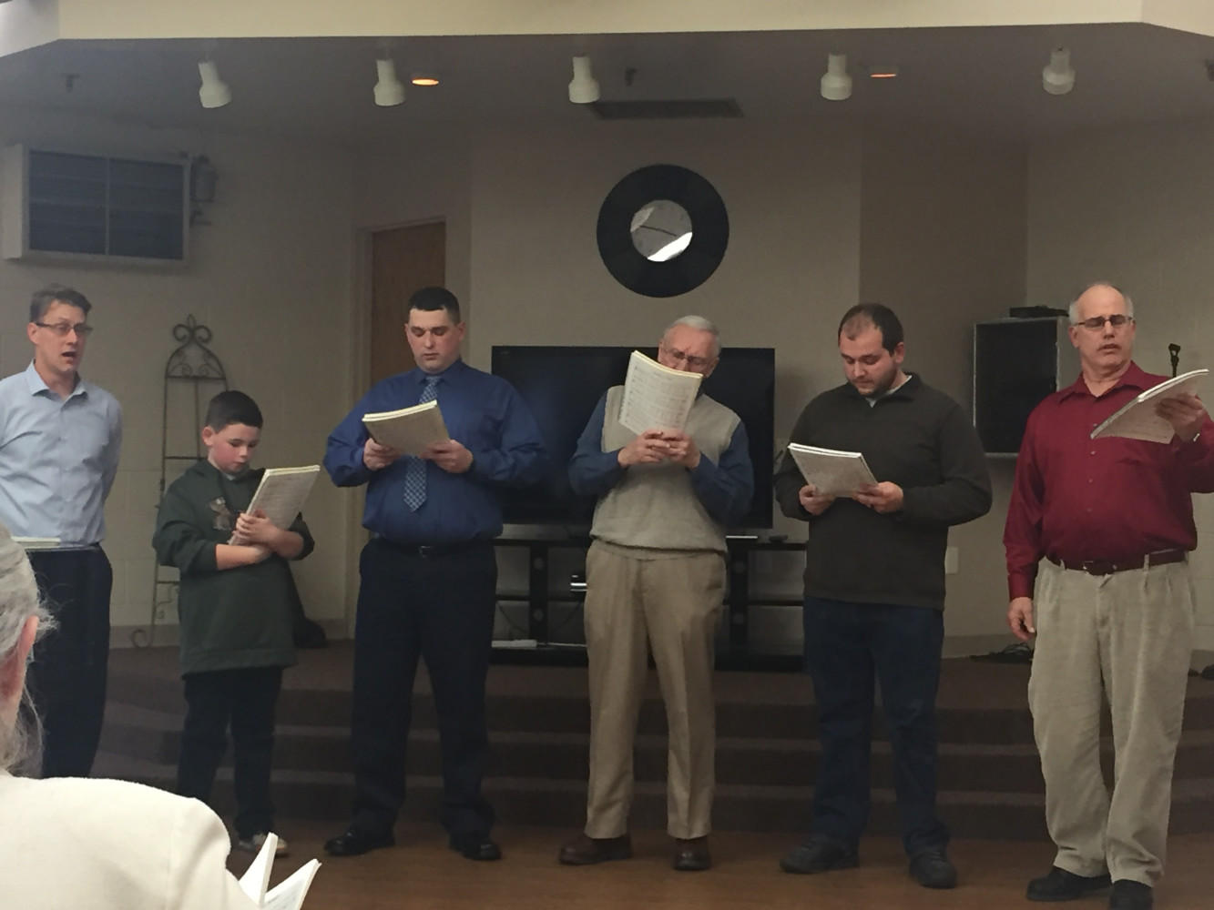 Men's Group at the Nursing Home