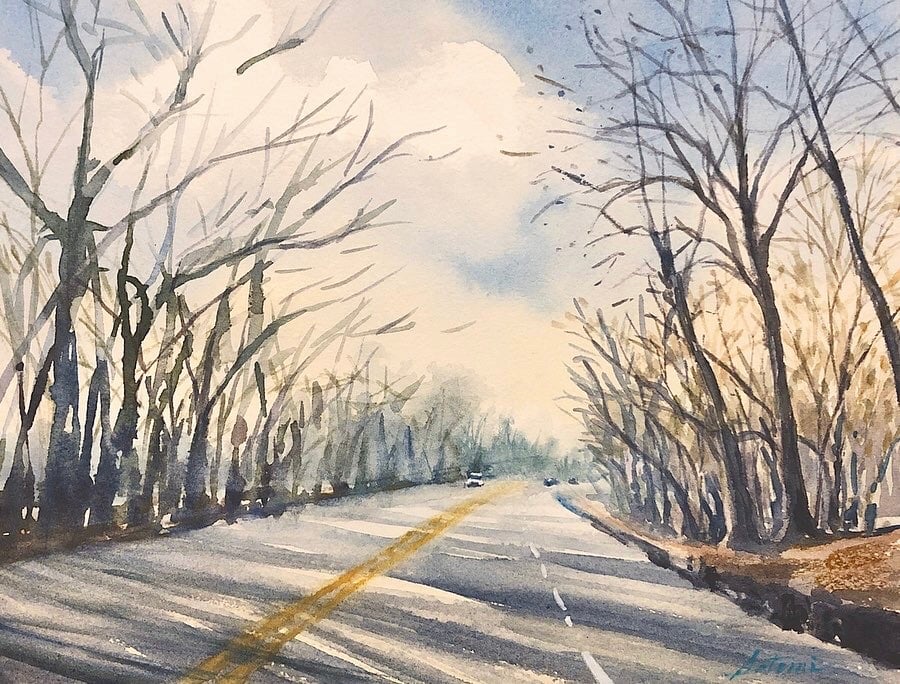 Harms Woods
Watercolor
9.5" X 7.5"
$125.