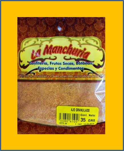 AJO GRANULADO
35 GRS