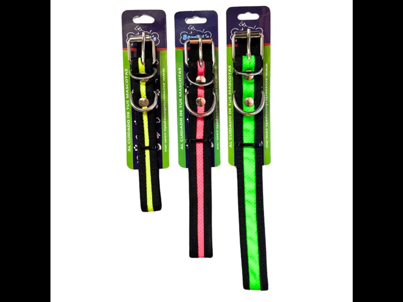 COLLAR EXPLORER REFORZADO
 COLOR NEON
