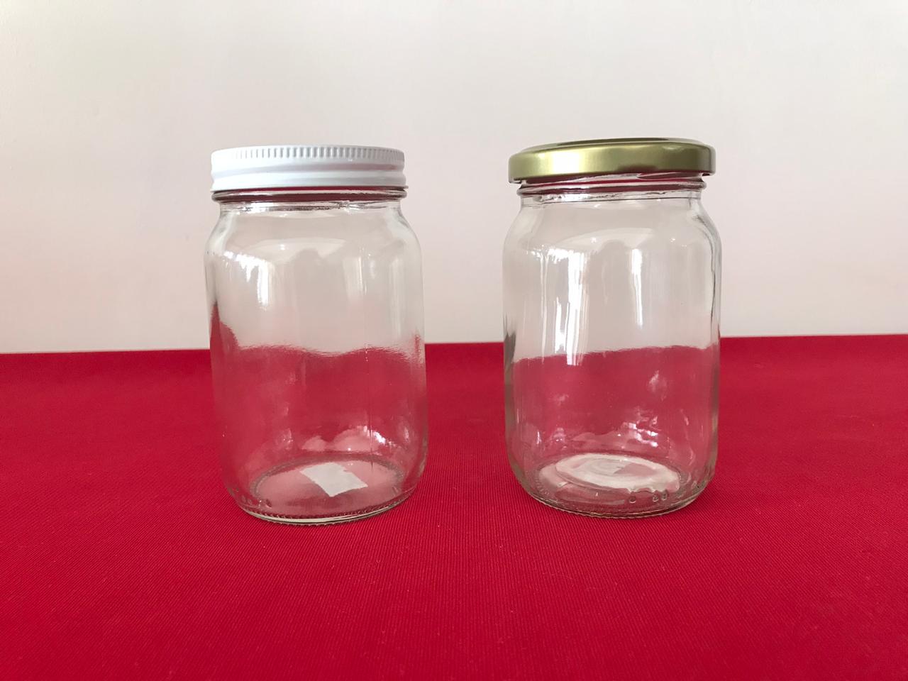 FRASCOS DE VIDRIO PARA CONSERVA 235 ML.