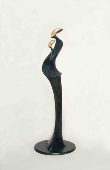 MOTHER AND CHILD MAQUETTE   42x10x10cm   Edition 8
