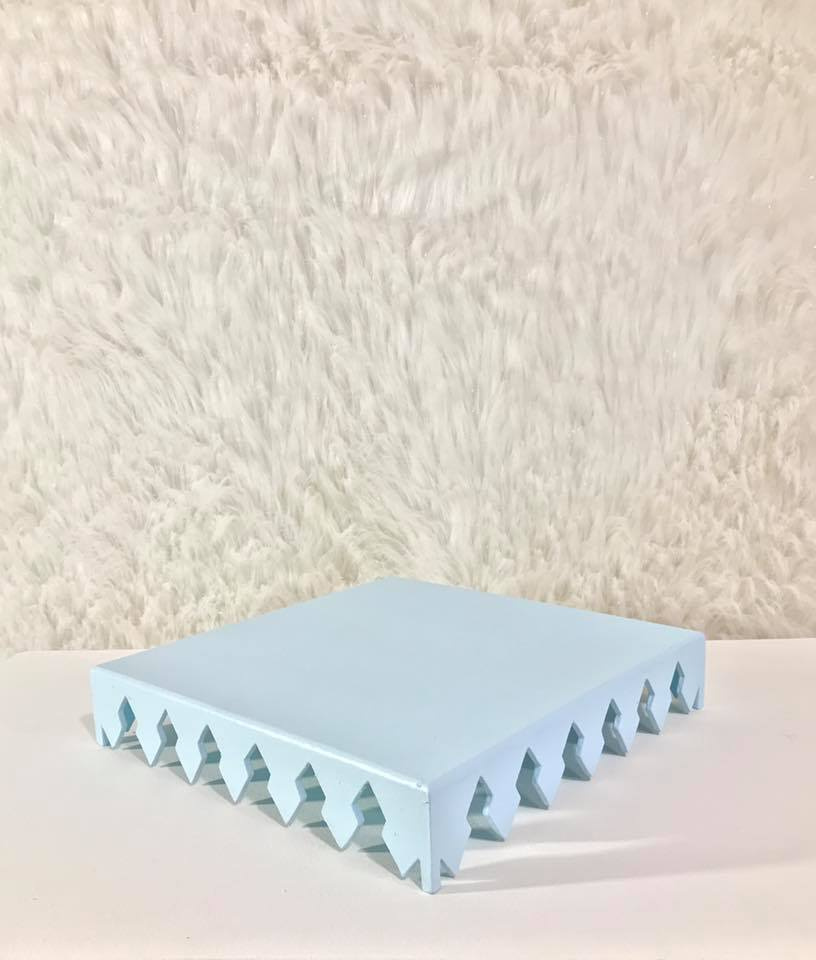 Bases Planas Troqueladas
Color Azul
Medias: 30cm X 30cm 
$25.000