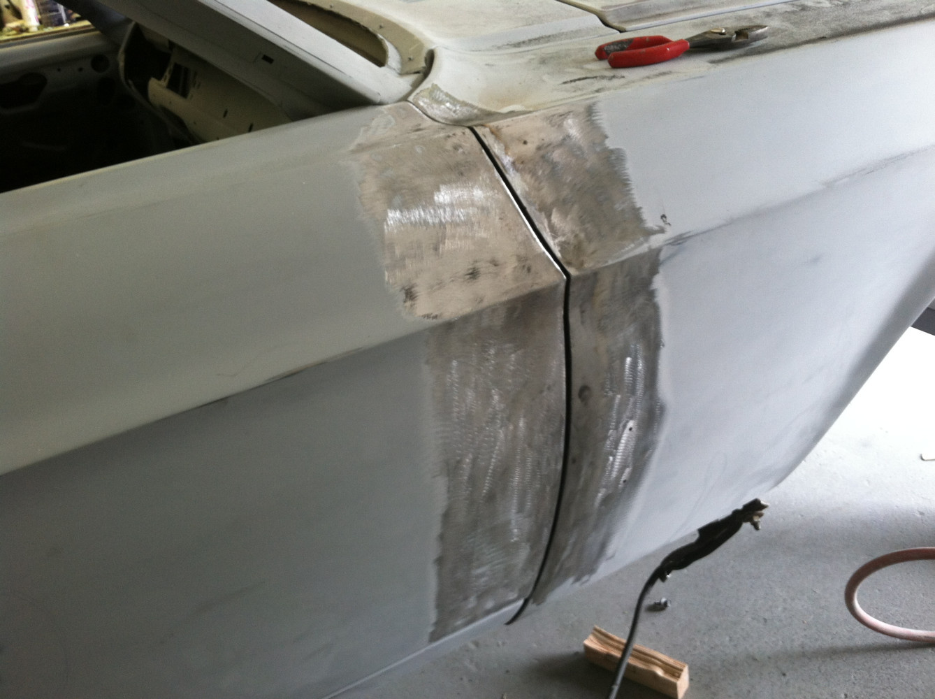 Repair door gaps 