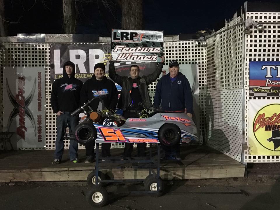 Brandon Semones Win at Liberty Raceway Park