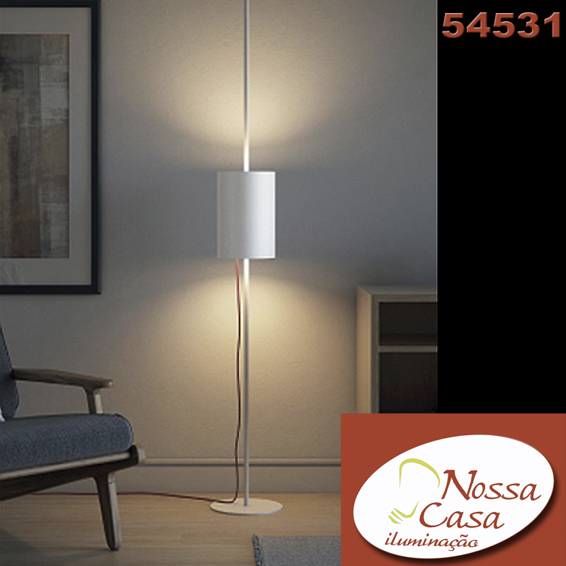 Coluna Flambô branca