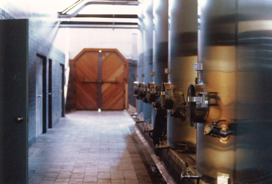 Sonoma-Cutrer Vineyards
Fermentation Room 
Layout and Interior
(at RMA)