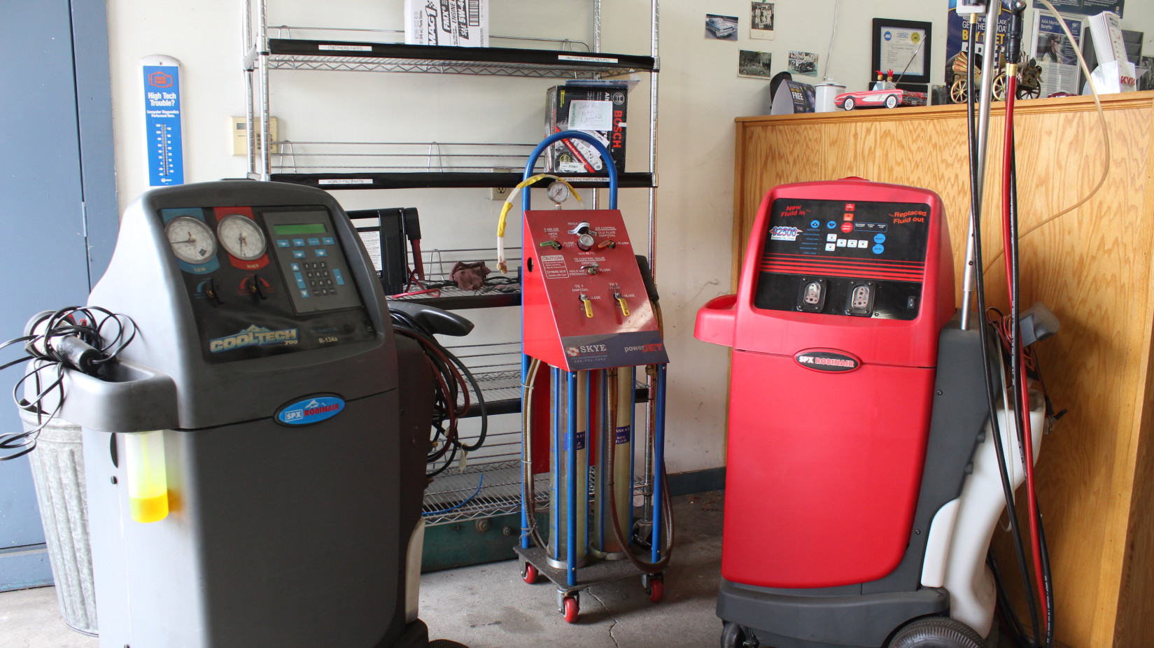 State of the art equipment takes the guess work out of both common and tricky diagnostics. 