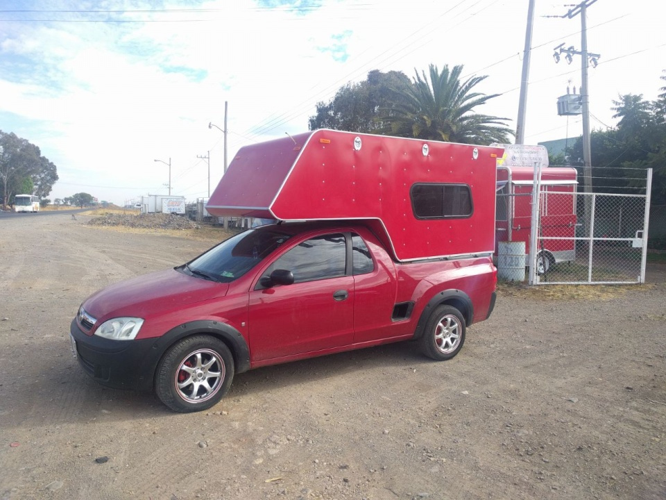 campers volado pick up de aluminio