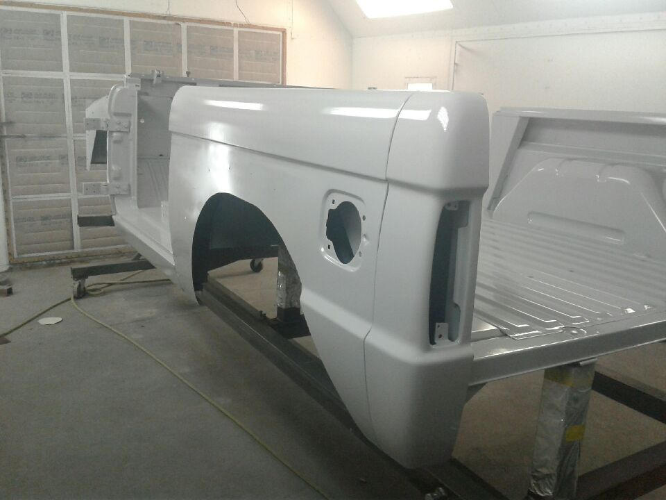 77 Gas cap door and cut out for wheel flair