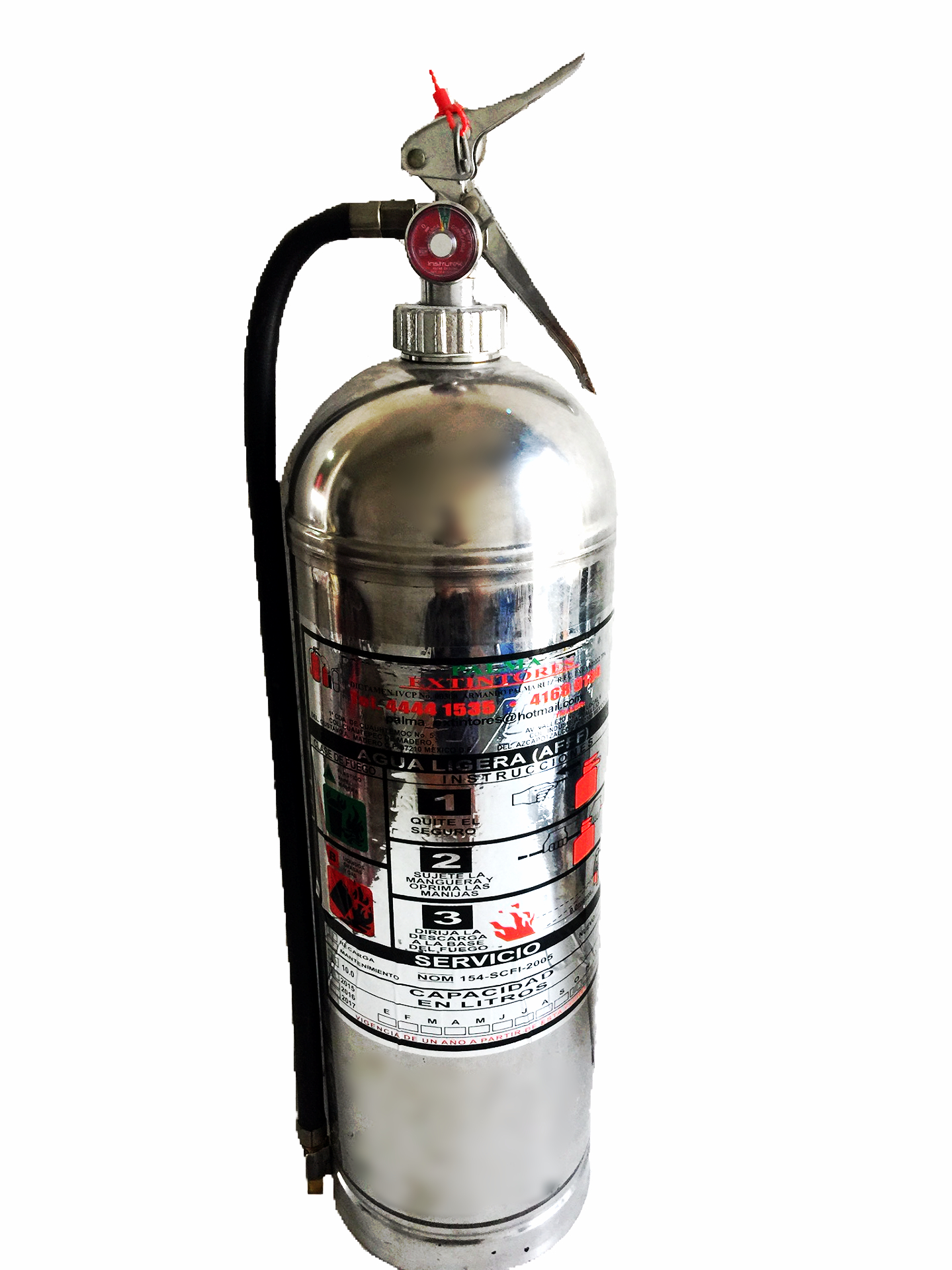 EXTINTOR DE 10.0 LTS