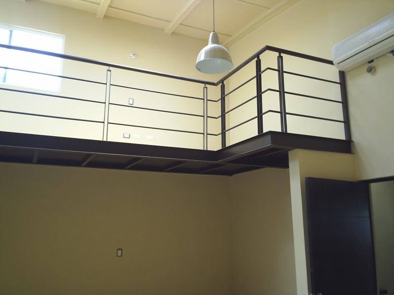 Ejemplo de barandal de herrería.