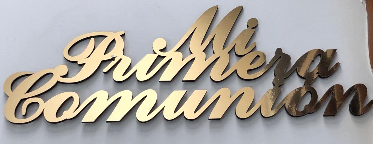 Letras personalizadas
 para la venta 
$120.000