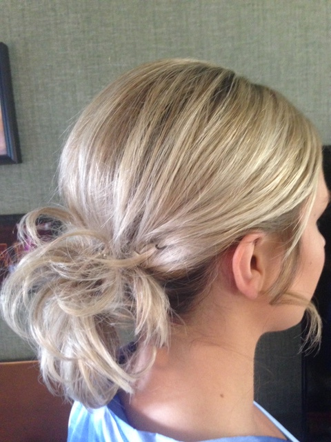 Updo With Loose Curls 5