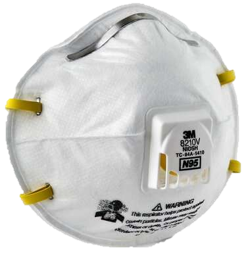 RESPIRADOR DESECHABLE PARA PARTICULAS EJ8210V