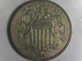 Click on Shield Nickel for Online Auction
