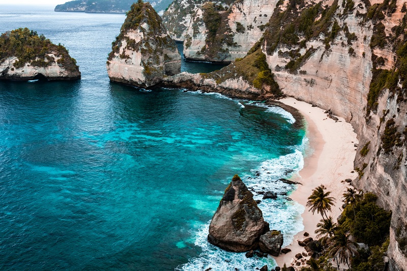 Cliffs Rocks Ocean