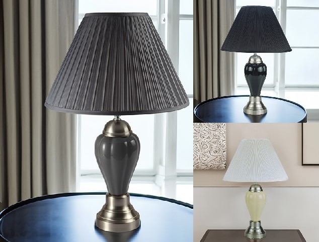 6115 Lamps
Black, Ivory, Gray